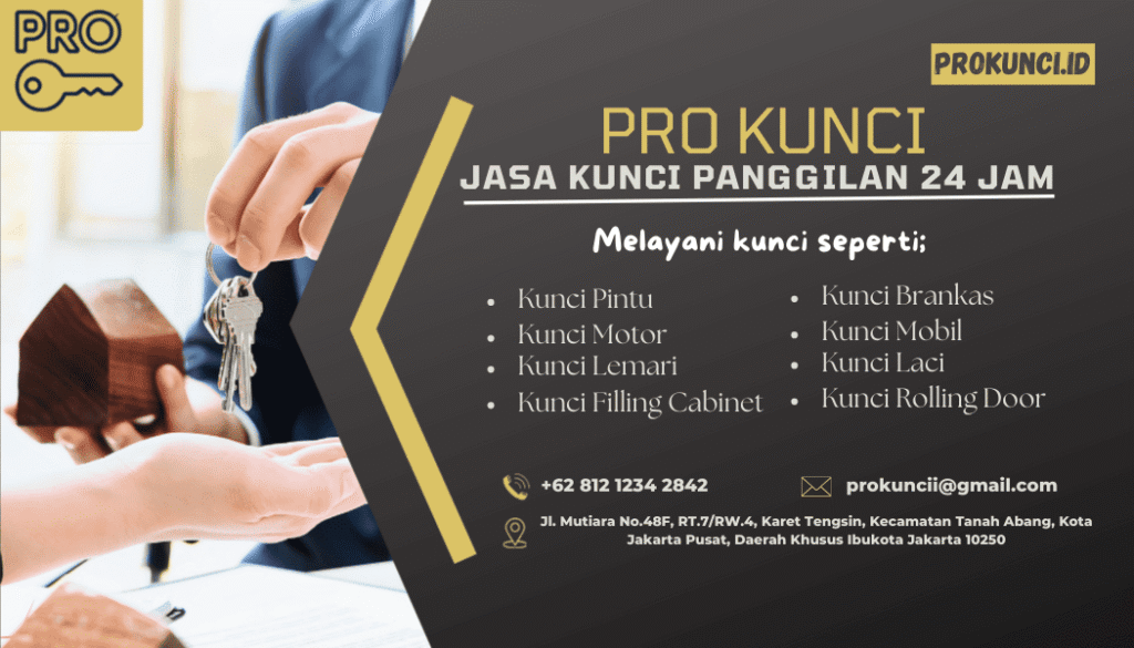 Jasa Kunci Panggilan Jakarta